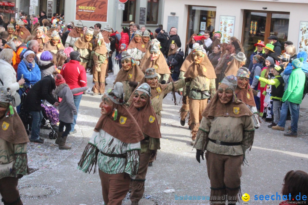 Rosenmontags-Umzug: Ravensburg am Bodensee, 08.02.2016