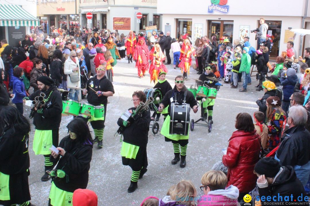 Rosenmontags-Umzug: Ravensburg am Bodensee, 08.02.2016