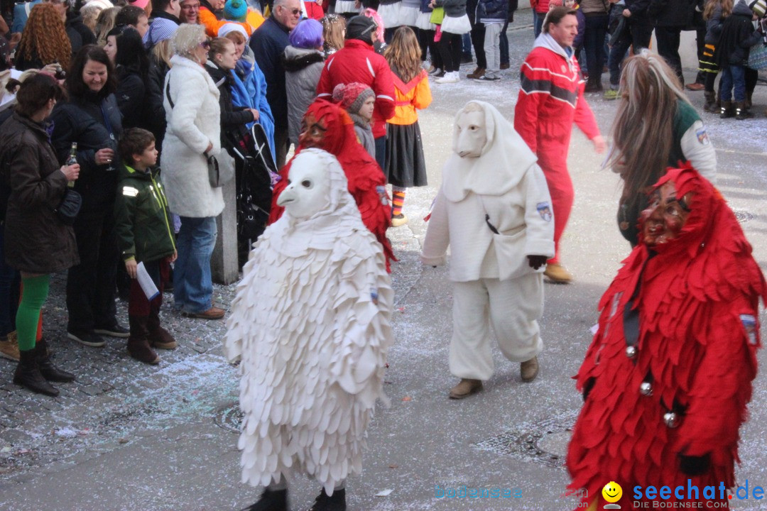 Rosenmontags-Umzug: Ravensburg am Bodensee, 08.02.2016