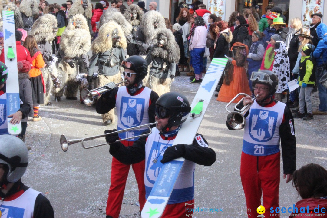 Rosenmontags-Umzug: Ravensburg am Bodensee, 08.02.2016