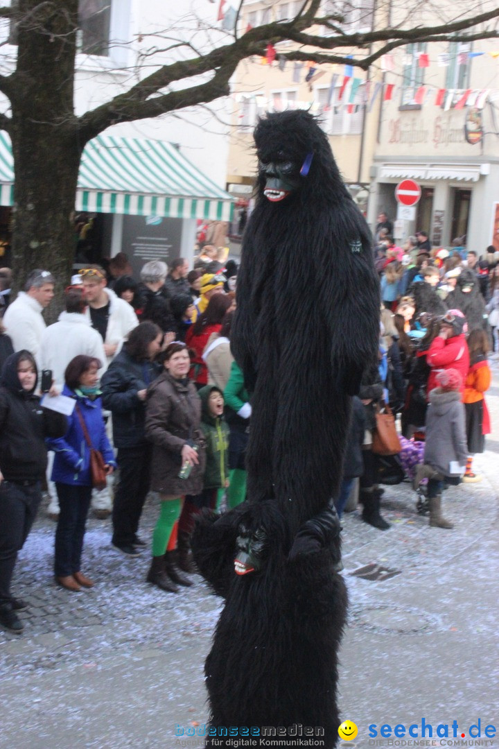 Rosenmontags-Umzug: Ravensburg am Bodensee, 08.02.2016