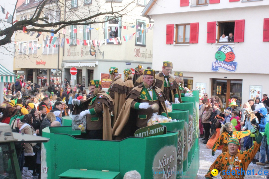 Rosenmontags-Umzug: Ravensburg am Bodensee, 08.02.2016