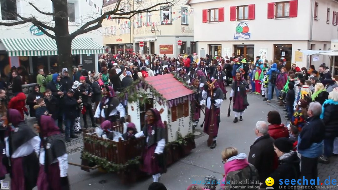 Rosenmontags-Umzug: Ravensburg am Bodensee, 08.02.2016