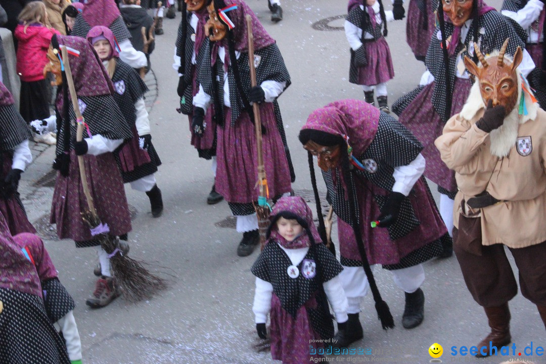 Rosenmontags-Umzug: Ravensburg am Bodensee, 08.02.2016