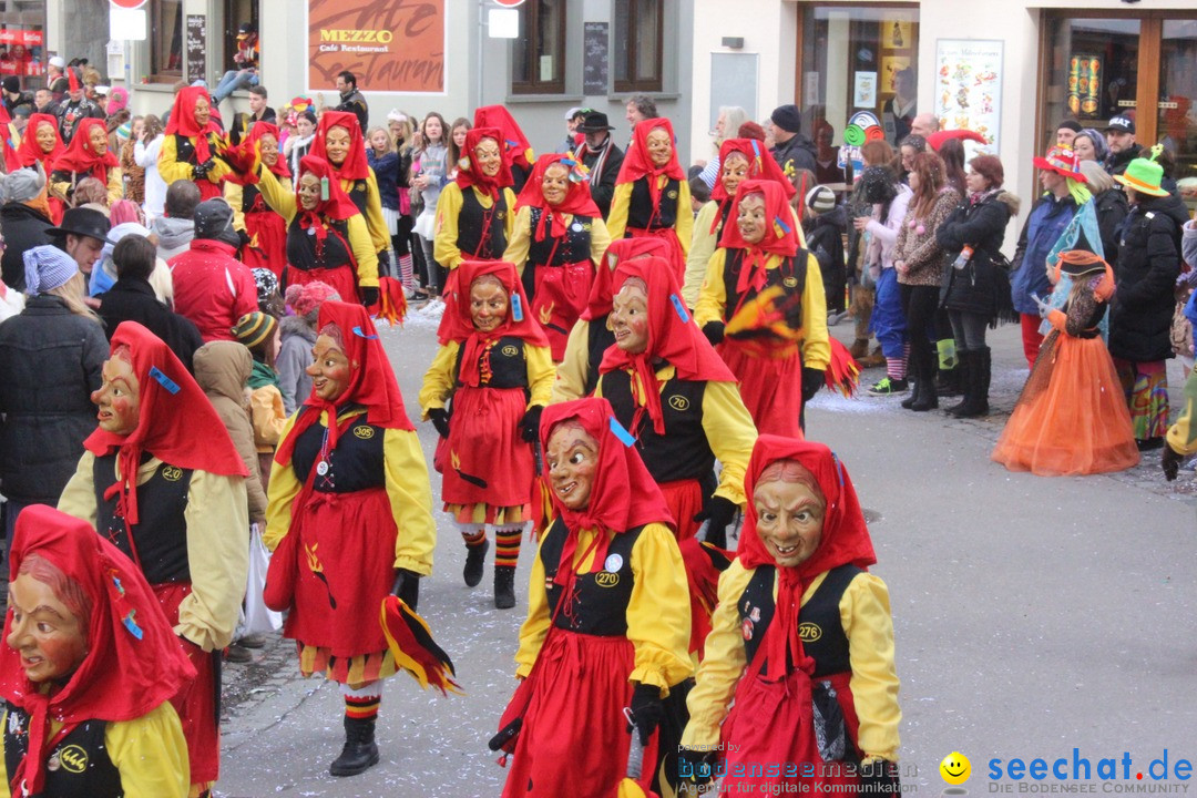 Rosenmontags-Umzug: Ravensburg am Bodensee, 08.02.2016