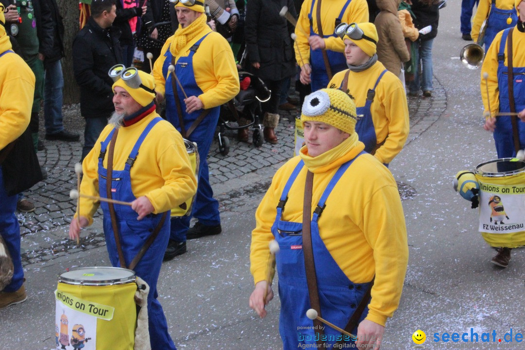 Rosenmontags-Umzug: Ravensburg am Bodensee, 08.02.2016