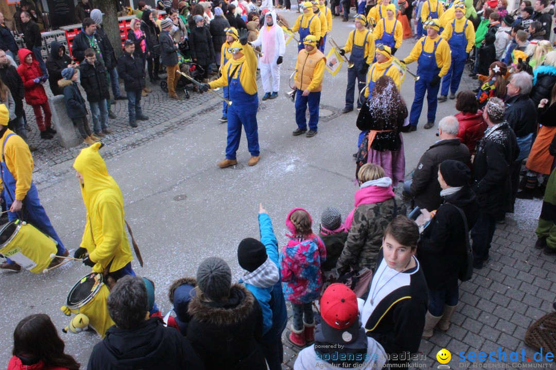 Rosenmontags-Umzug: Ravensburg am Bodensee, 08.02.2016