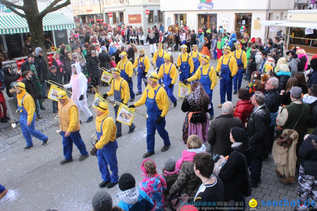 Rosenmontags-Umzug: Ravensburg am Bodensee, 08.02.2016