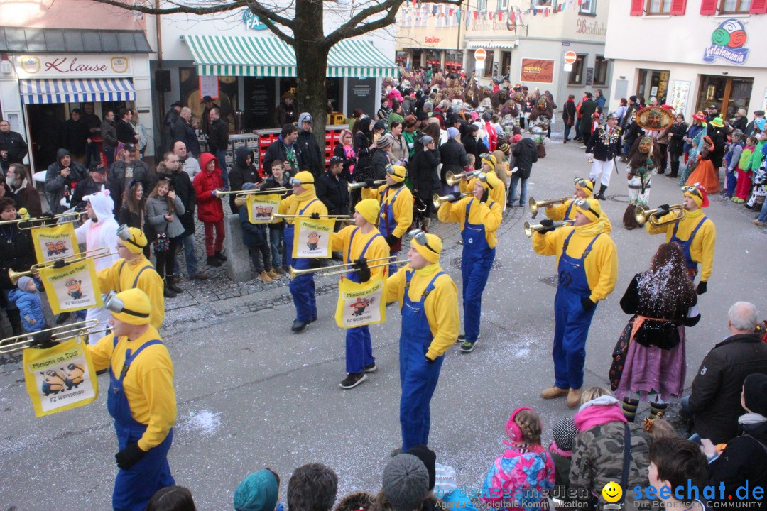 Rosenmontags-Umzug: Ravensburg am Bodensee, 08.02.2016