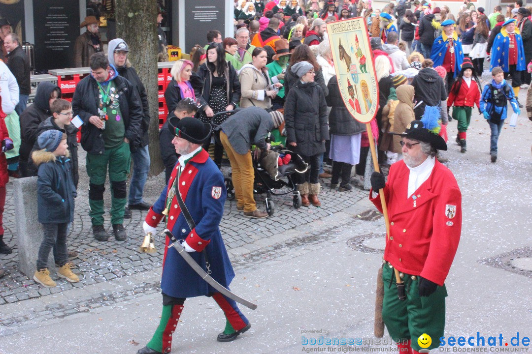 Rosenmontags-Umzug: Ravensburg am Bodensee, 08.02.2016