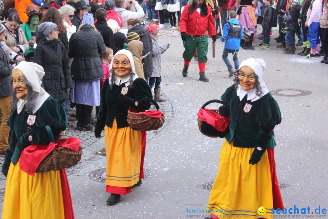 Rosenmontags-Umzug: Ravensburg am Bodensee, 08.02.2016