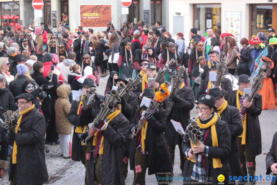 Rosenmontags-Umzug: Ravensburg am Bodensee, 08.02.2016