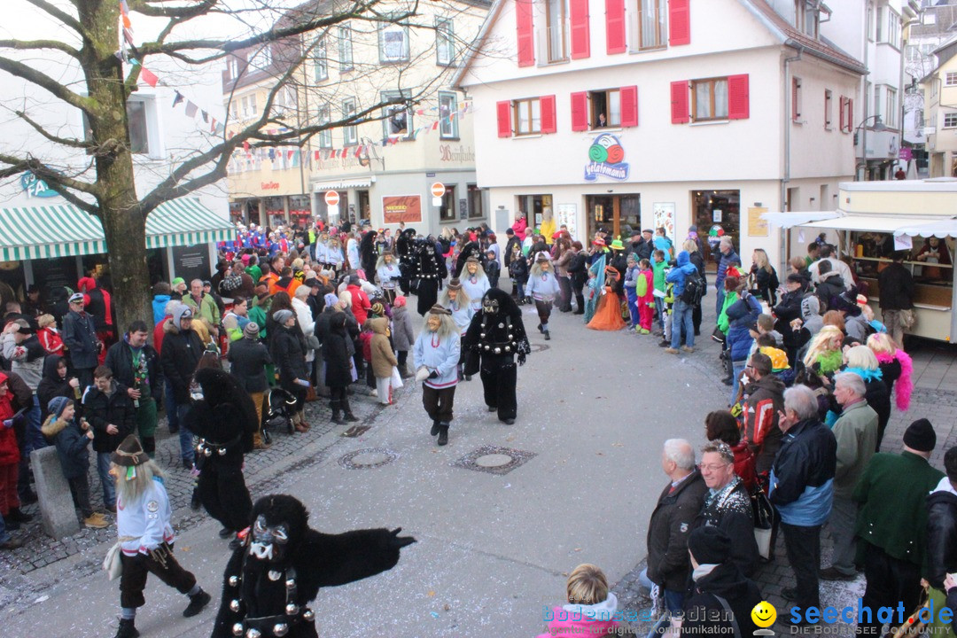 Rosenmontags-Umzug: Ravensburg am Bodensee, 08.02.2016