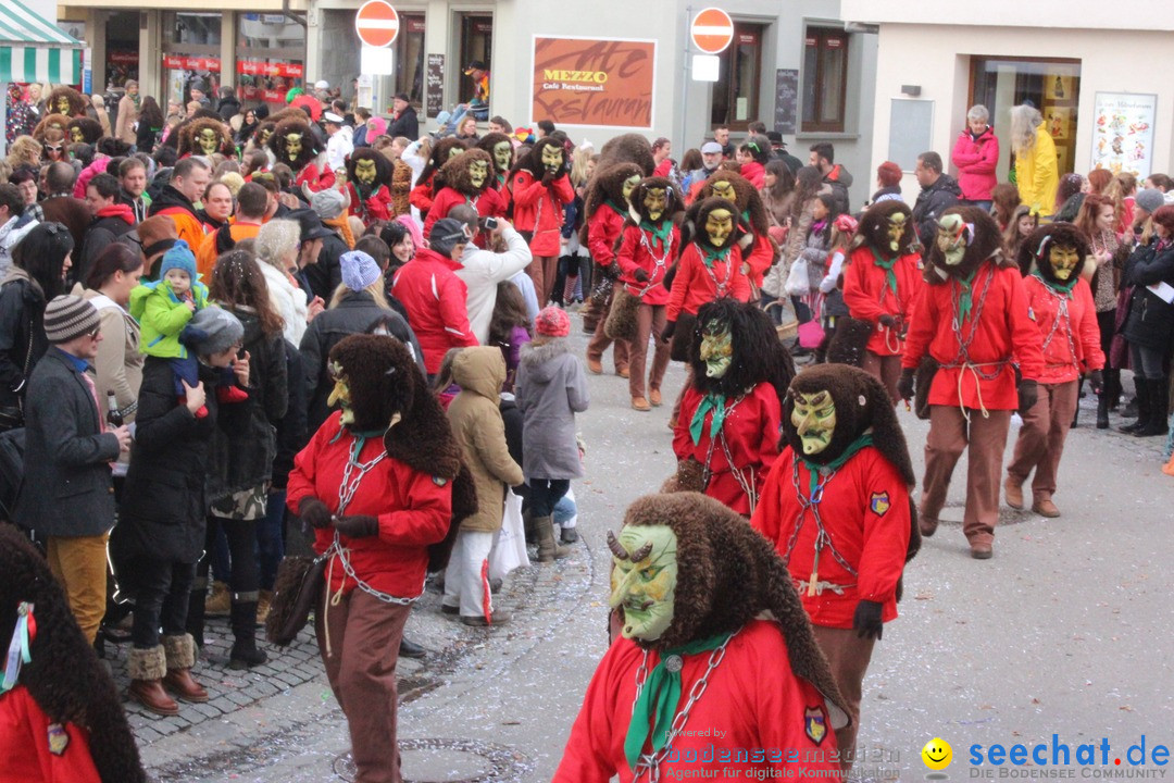 Rosenmontags-Umzug: Ravensburg am Bodensee, 08.02.2016