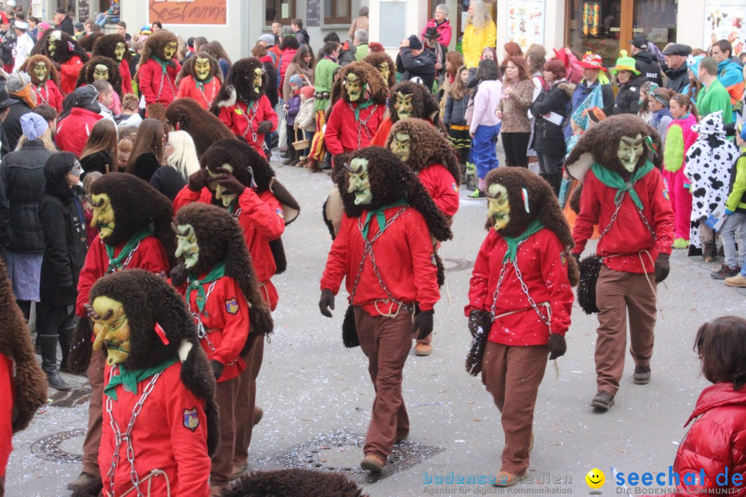 Rosenmontags-Umzug: Ravensburg am Bodensee, 08.02.2016