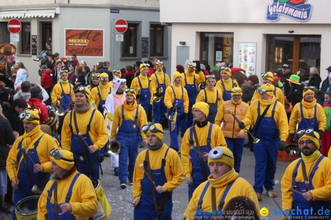 Rosenmontags-Umzug: Ravensburg am Bodensee, 08.02.2016