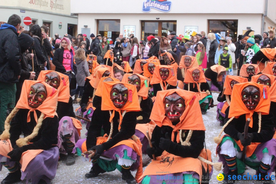 Rosenmontags-Umzug: Ravensburg am Bodensee, 08.02.2016