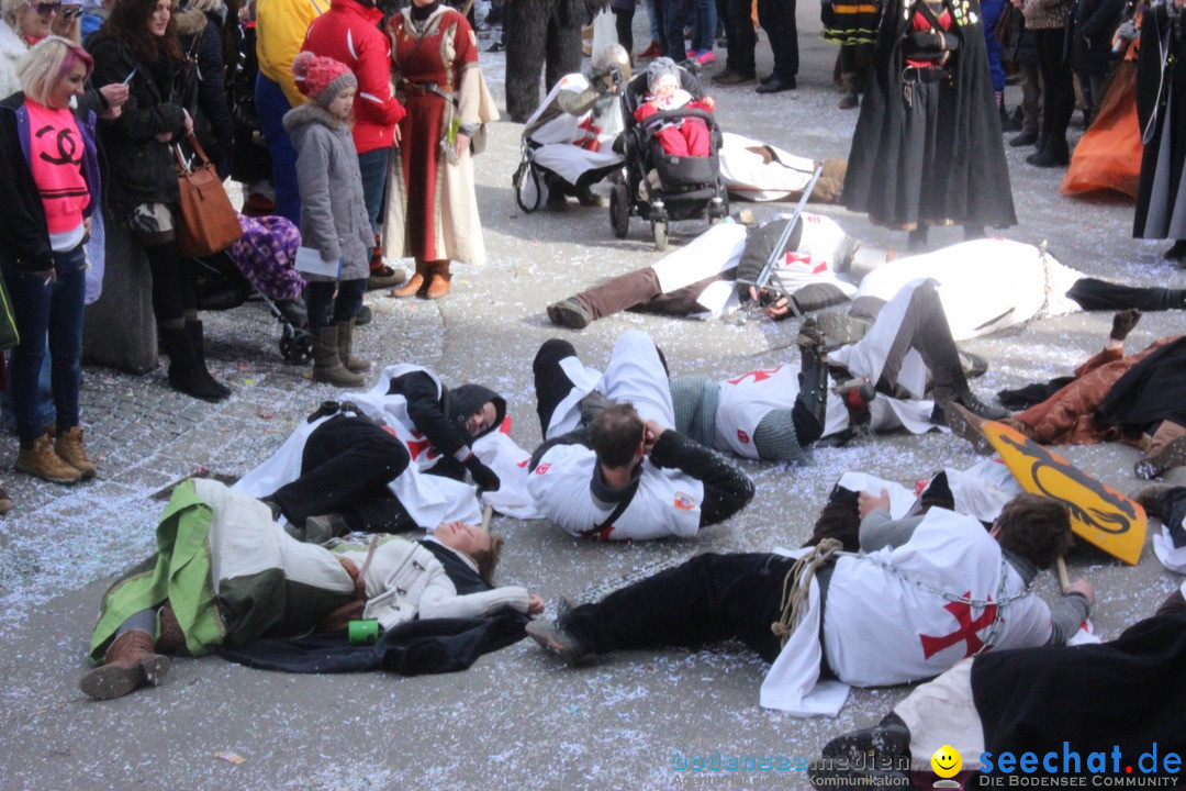 Rosenmontags-Umzug: Ravensburg am Bodensee, 08.02.2016