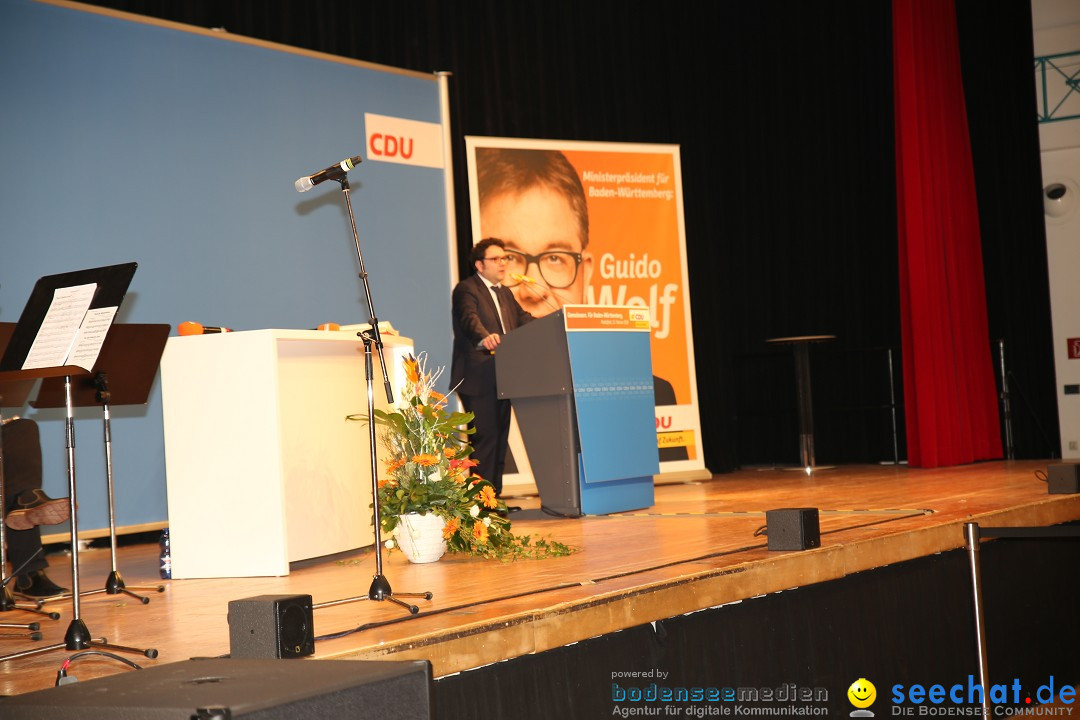 Bundeskanzlerin Dr. Angela Merkel - CDU: Radolfzell am Bodensee, 15.02.2016