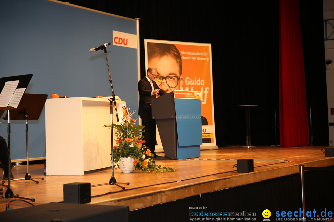 Bundeskanzlerin Dr. Angela Merkel - CDU: Radolfzell am Bodensee, 15.02.2016