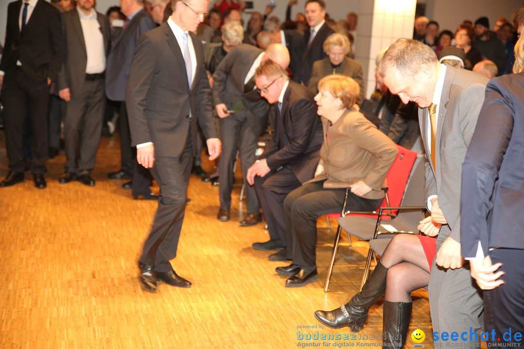 Bundeskanzlerin Dr. Angela Merkel - CDU: Radolfzell am Bodensee, 15.02.2016