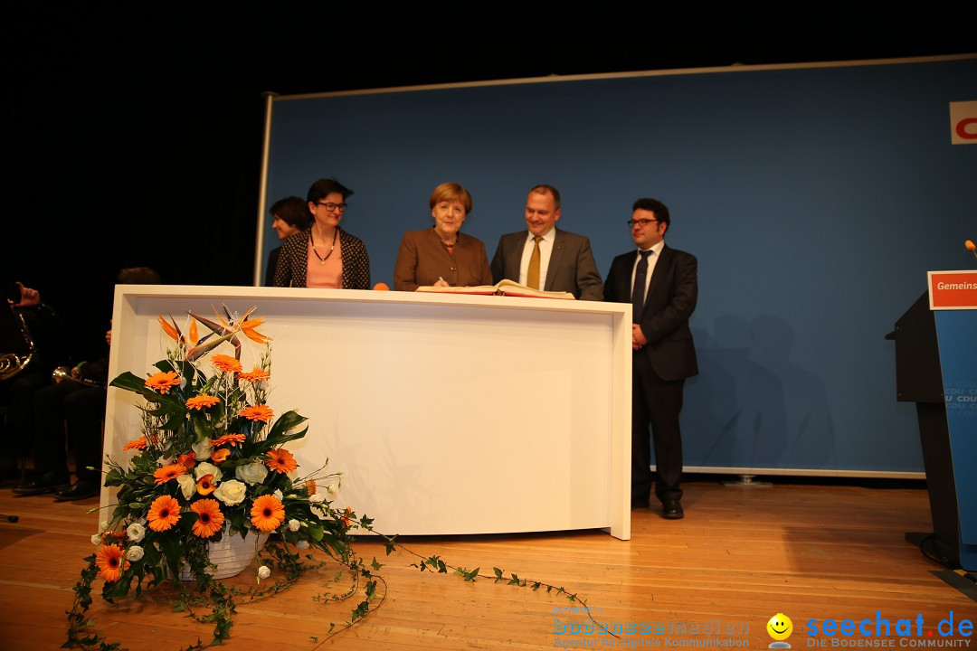 Bundeskanzlerin Dr. Angela Merkel - CDU: Radolfzell am Bodensee, 15.02.2016