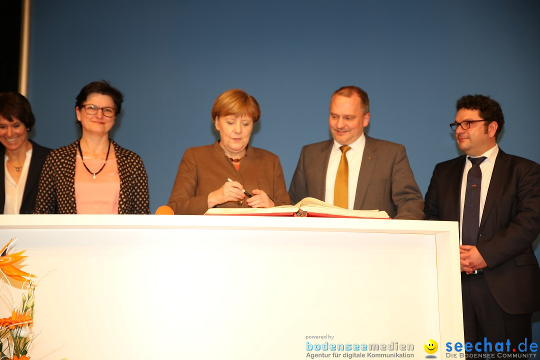 Bundeskanzlerin Dr. Angela Merkel - CDU: Radolfzell am Bodensee, 15.02.2016