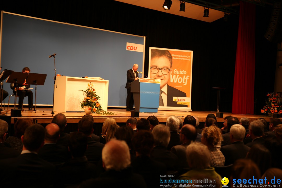 Bundeskanzlerin Dr. Angela Merkel - CDU: Radolfzell am Bodensee, 15.02.2016