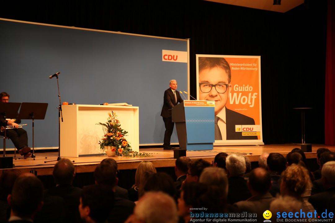 Bundeskanzlerin Dr. Angela Merkel - CDU: Radolfzell am Bodensee, 15.02.2016