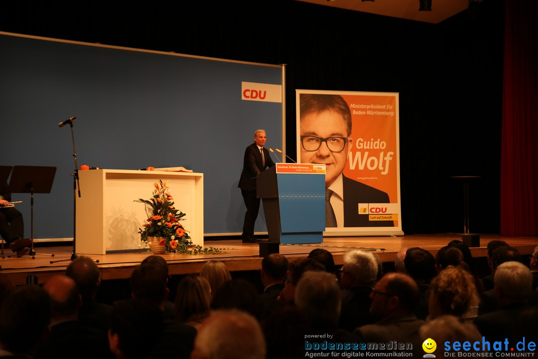 Bundeskanzlerin Dr. Angela Merkel - CDU: Radolfzell am Bodensee, 15.02.2016