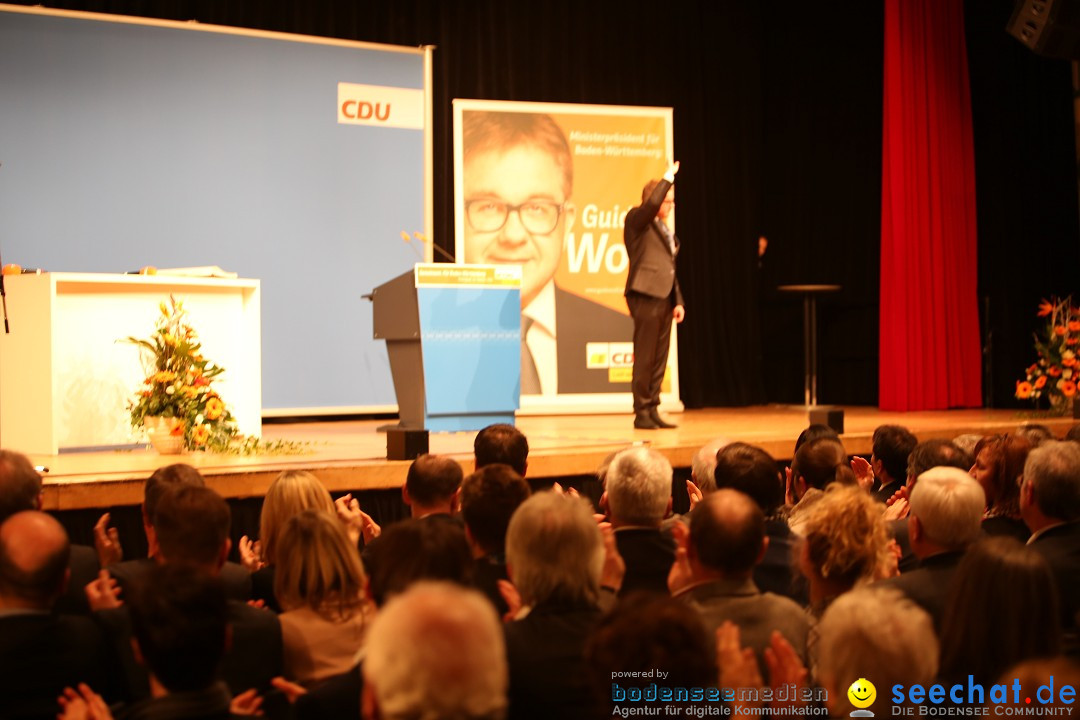 Bundeskanzlerin Dr. Angela Merkel - CDU: Radolfzell am Bodensee, 15.02.2016