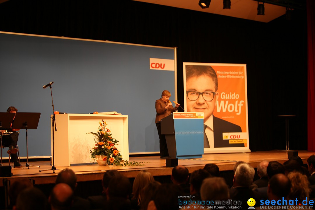 Bundeskanzlerin Dr. Angela Merkel - CDU: Radolfzell am Bodensee, 15.02.2016