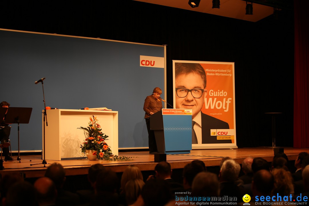 Bundeskanzlerin Dr. Angela Merkel - CDU: Radolfzell am Bodensee, 15.02.2016