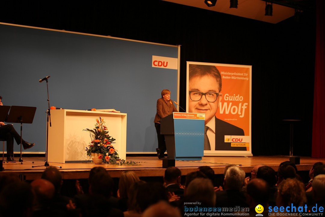 Bundeskanzlerin Dr. Angela Merkel - CDU: Radolfzell am Bodensee, 15.02.2016