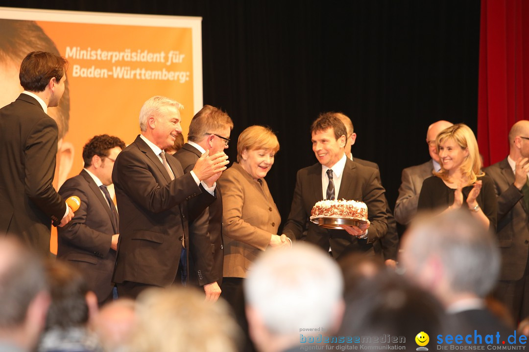 Bundeskanzlerin Dr. Angela Merkel - CDU: Radolfzell am Bodensee, 15.02.2016