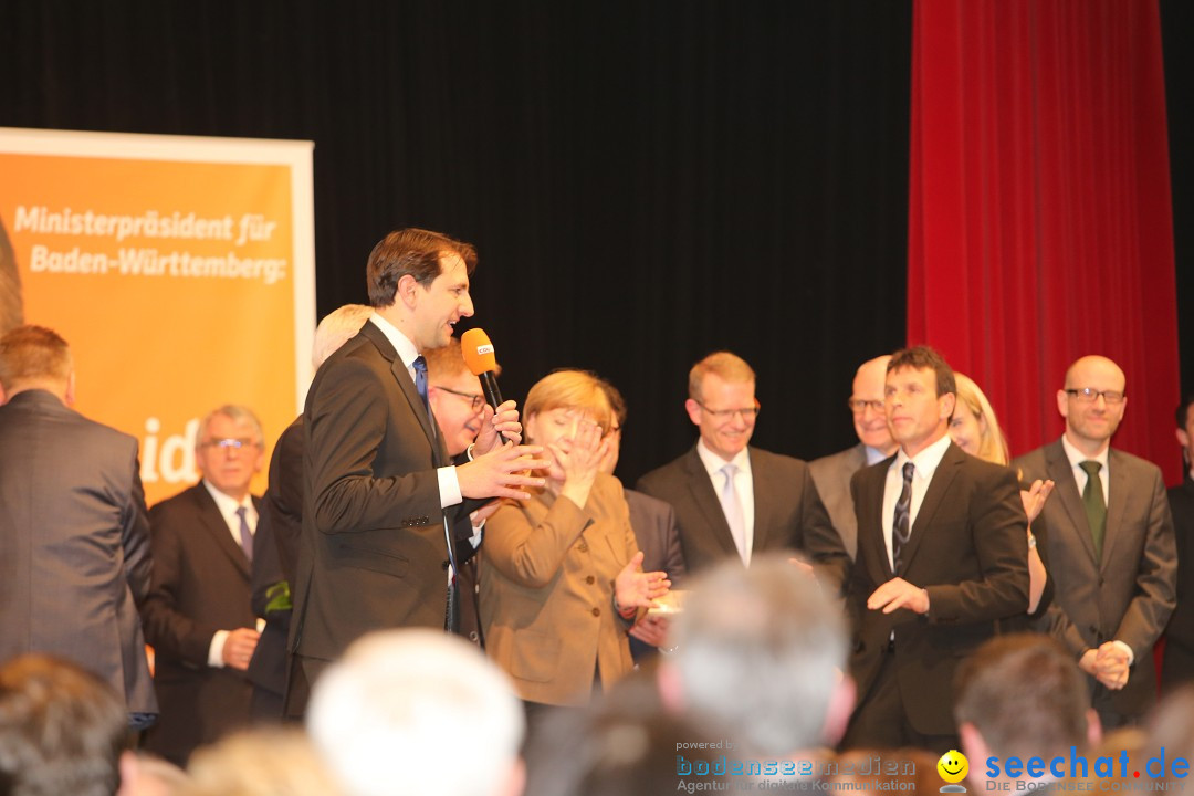 Bundeskanzlerin Dr. Angela Merkel - CDU: Radolfzell am Bodensee, 15.02.2016