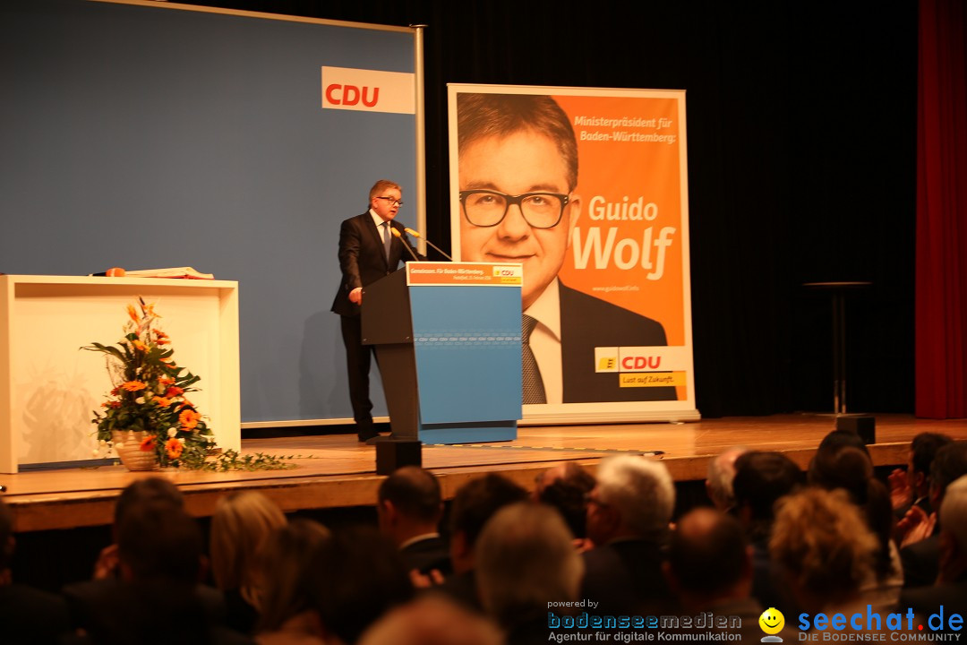 Bundeskanzlerin Dr. Angela Merkel - CDU: Radolfzell am Bodensee, 15.02.2016