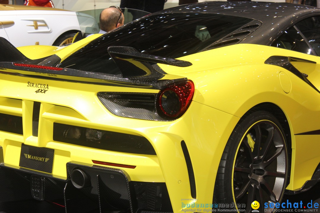 Internationale Auto-Salon Genf 2016 - Schweiz, 04.03.2016