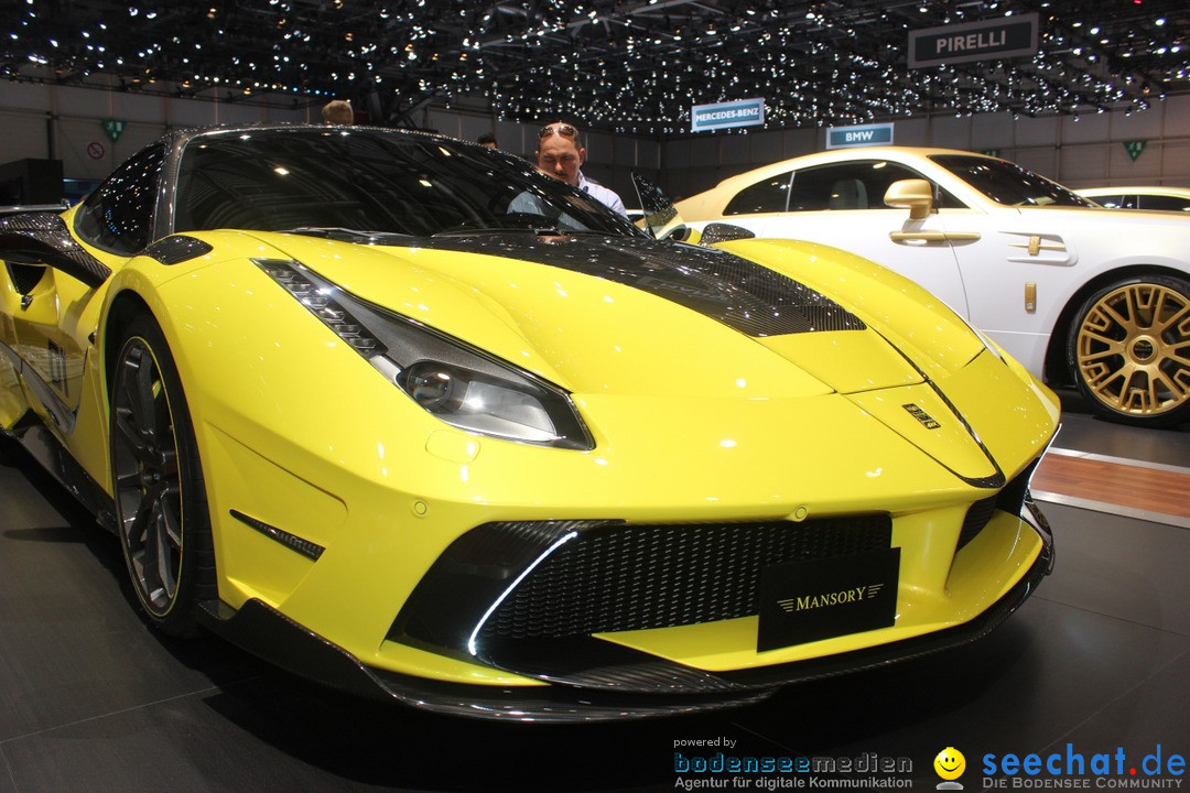 Internationale Auto-Salon Genf 2016 - Schweiz, 04.03.2016