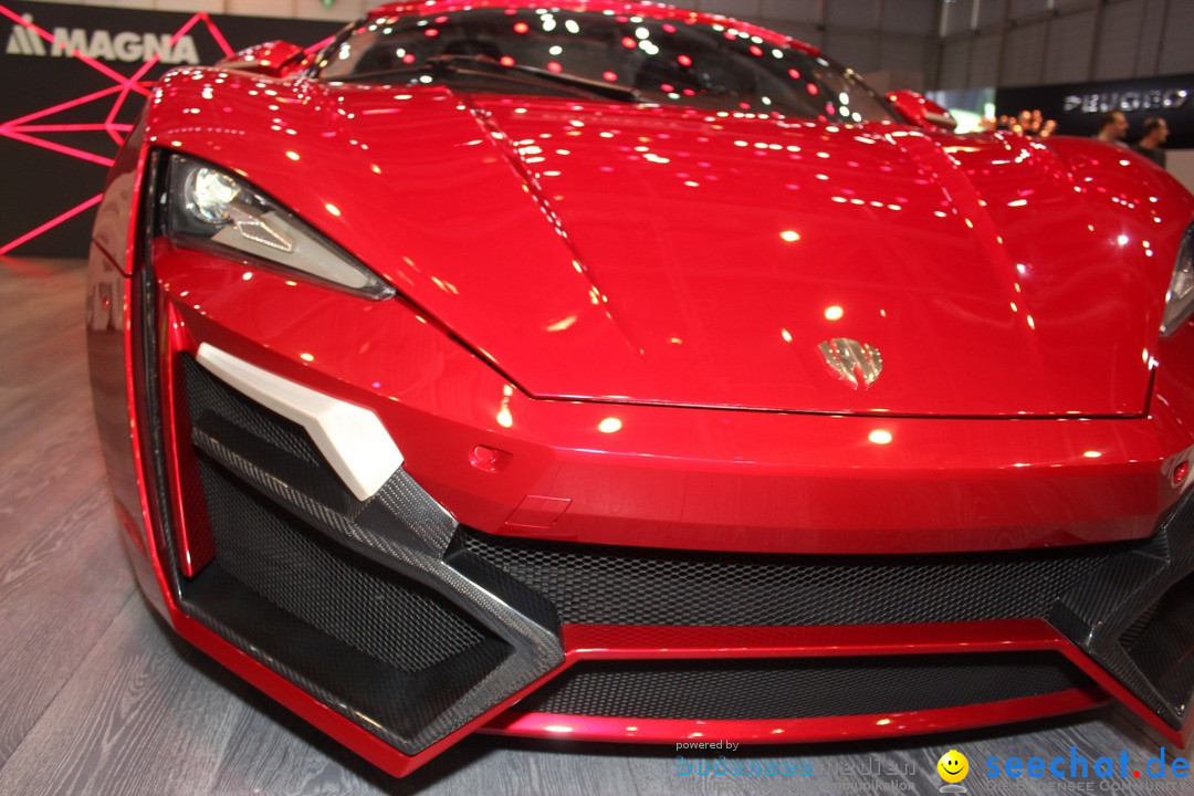 Internationale Auto-Salon Genf 2016 - Schweiz, 04.03.2016