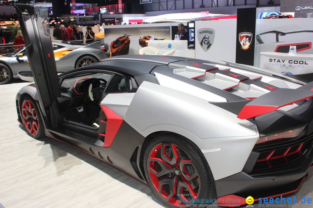 Internationale Auto-Salon Genf 2016 - Schweiz, 04.03.2016