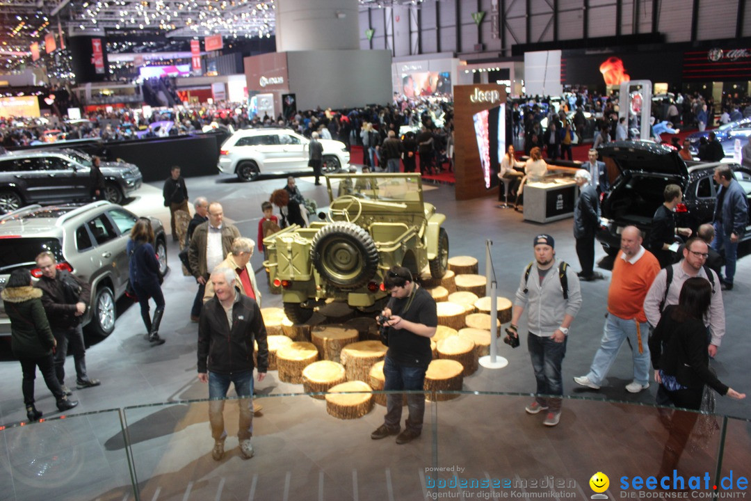 Internationale Auto-Salon Genf 2016 - Schweiz, 04.03.2016