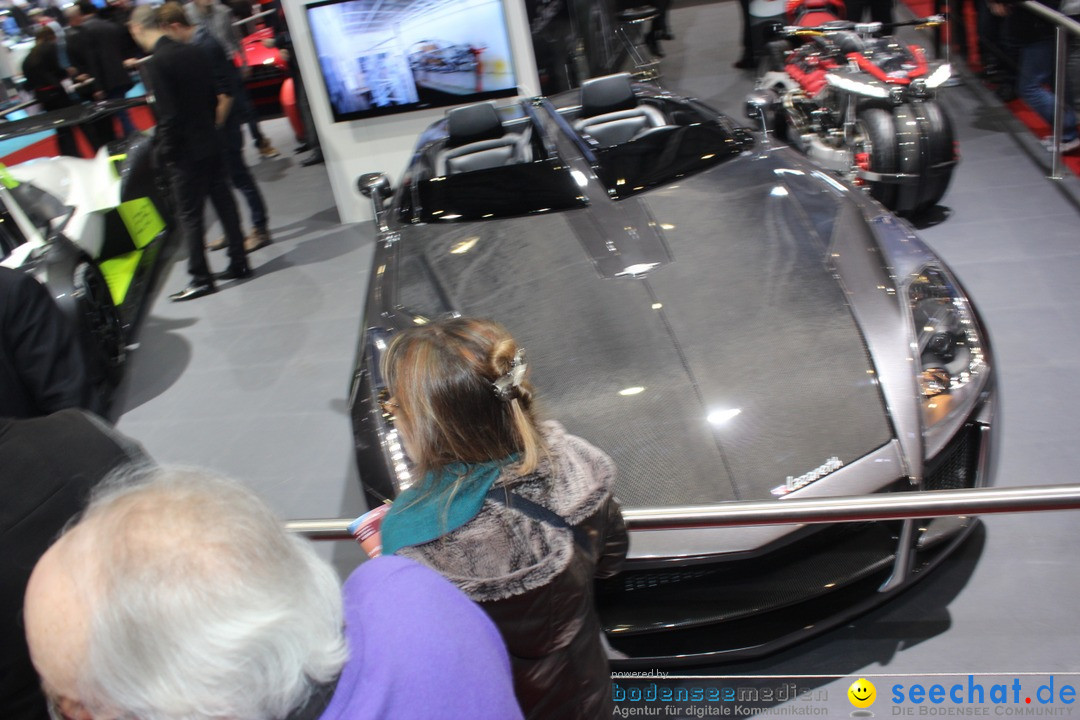 Internationale Auto-Salon Genf 2016 - Schweiz, 04.03.2016