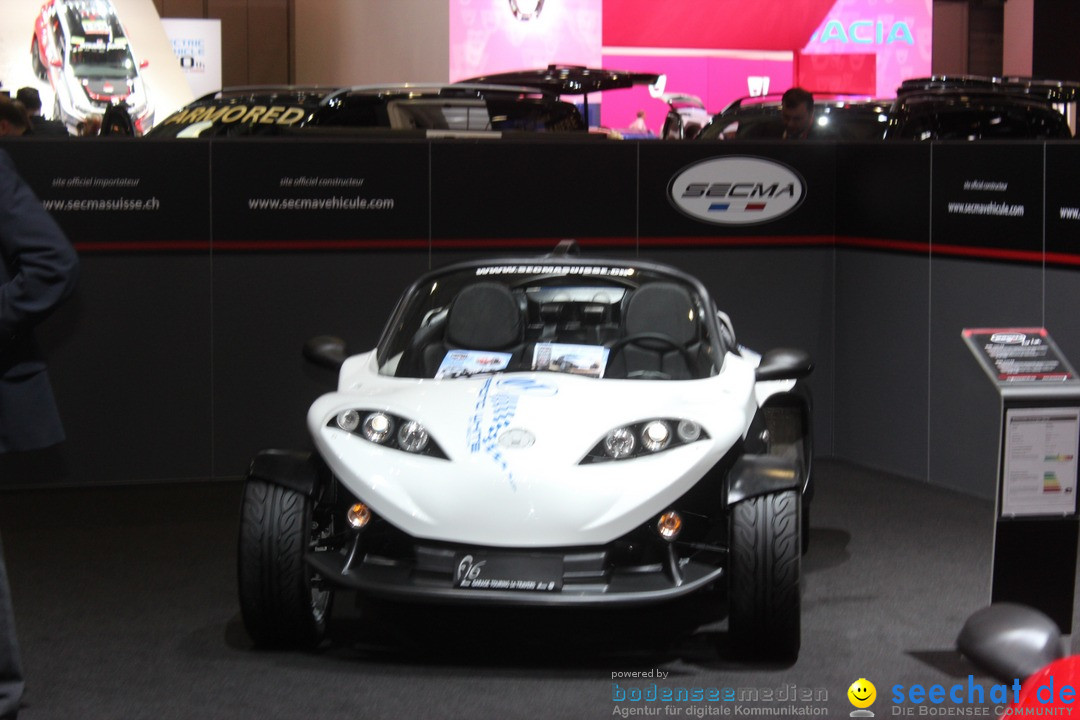 Internationale Auto-Salon Genf 2016 - Schweiz, 04.03.2016