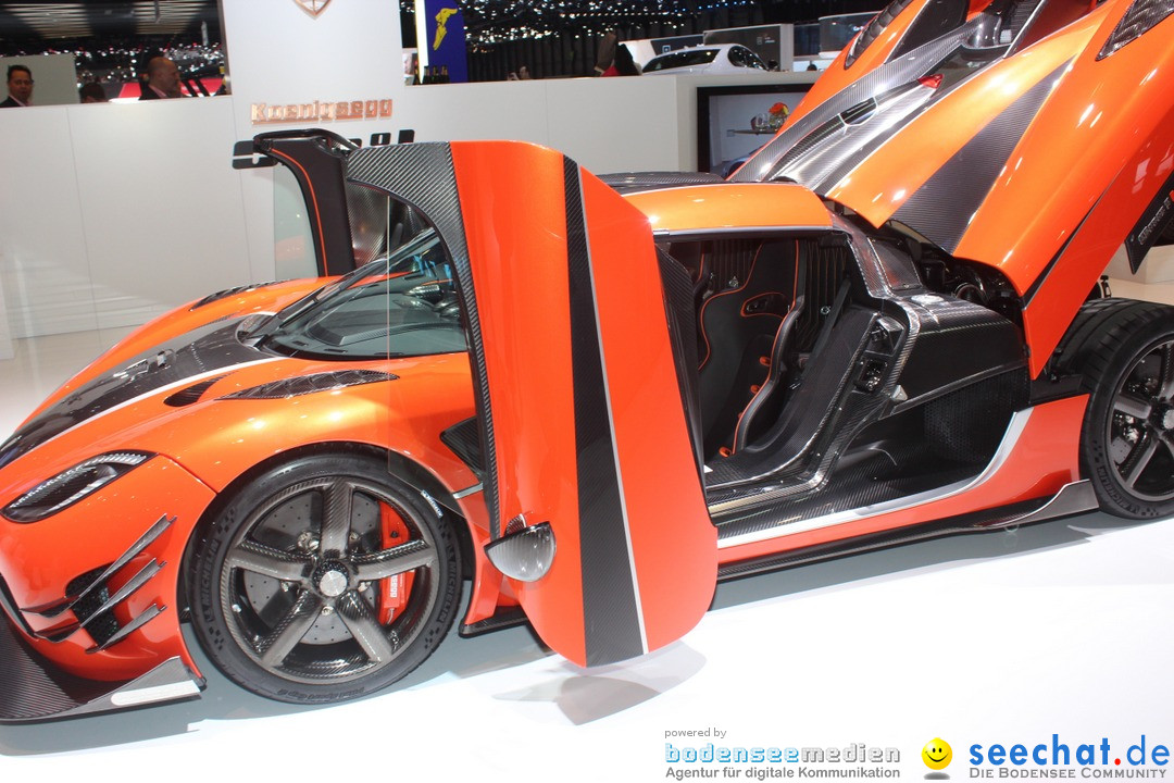 Internationale Auto-Salon Genf 2016 - Schweiz, 04.03.2016