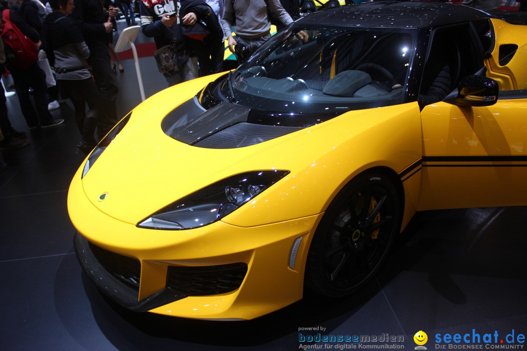 Internationale Auto-Salon Genf 2016 - Schweiz, 04.03.2016