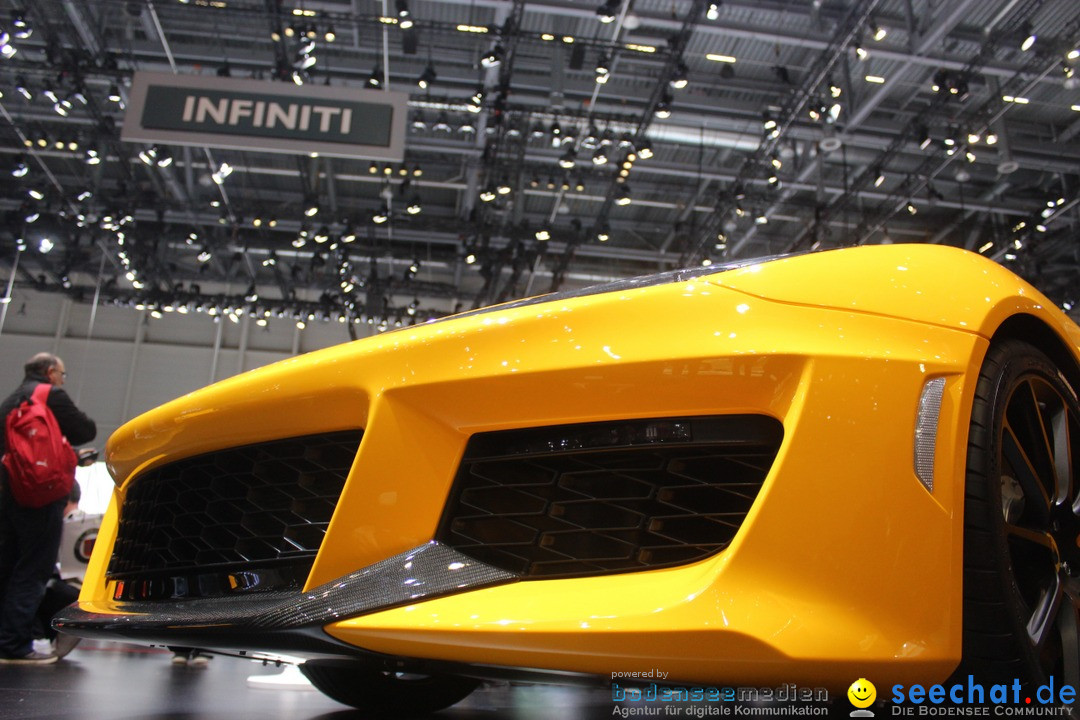 Internationale Auto-Salon Genf 2016 - Schweiz, 04.03.2016