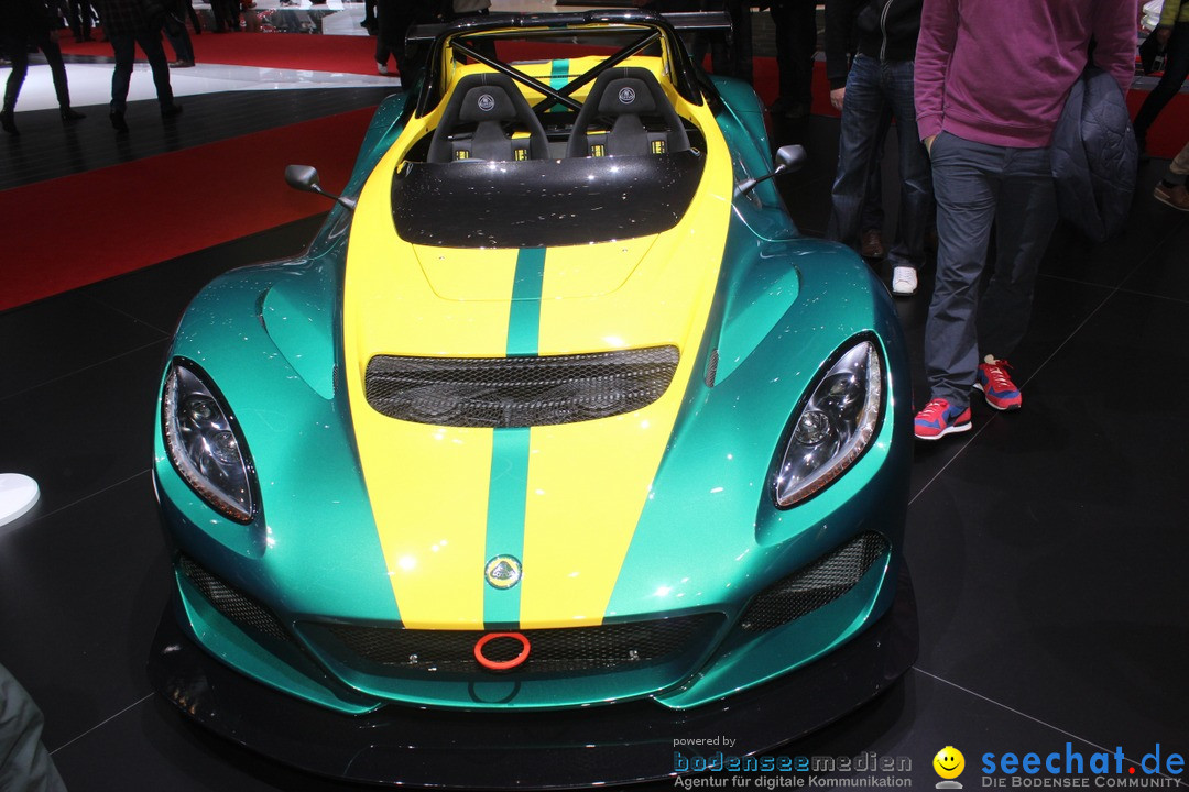 Internationale Auto-Salon Genf 2016 - Schweiz, 04.03.2016