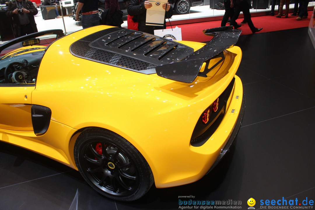 Internationale Auto-Salon Genf 2016 - Schweiz, 04.03.2016