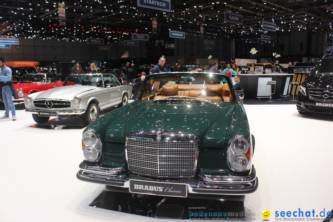 Internationale Auto-Salon Genf 2016 - Schweiz, 04.03.2016